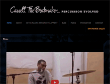 Tablet Screenshot of cassellthebeatmaker.com